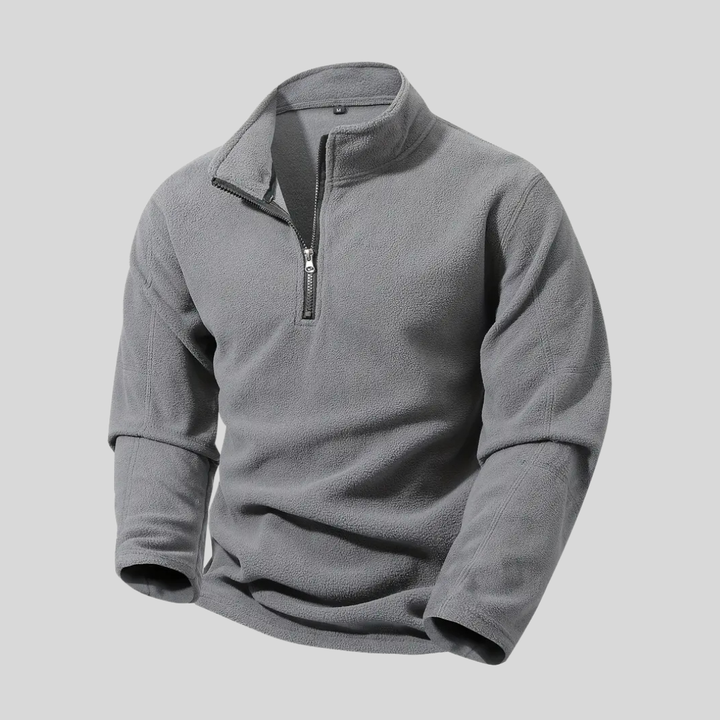 Maurits | Half-Zip Stand Collar Sweatshirt
