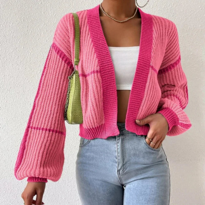 Camille Martin Bubblegum Knit Cardigan