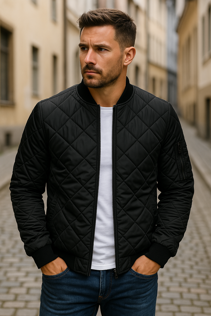 Maxime | Diamond Quilted Jacket for Effortless Style