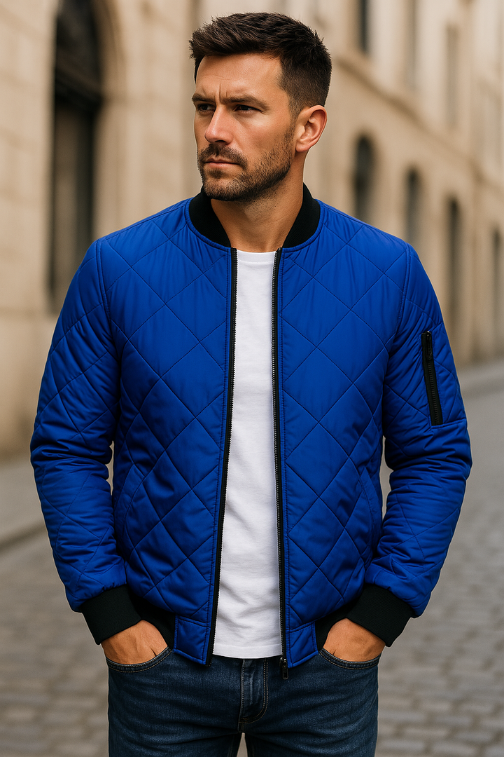 Maxime | Diamond Quilted Jacket for Effortless Style