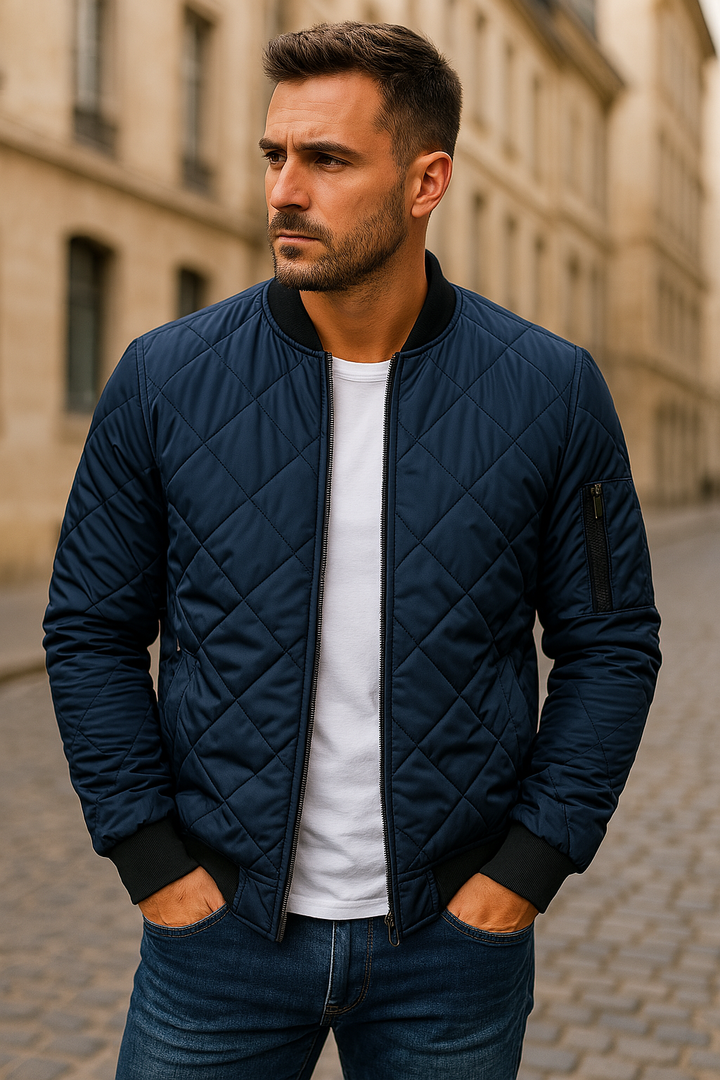 Maxime | Diamond Quilted Jacket for Effortless Style