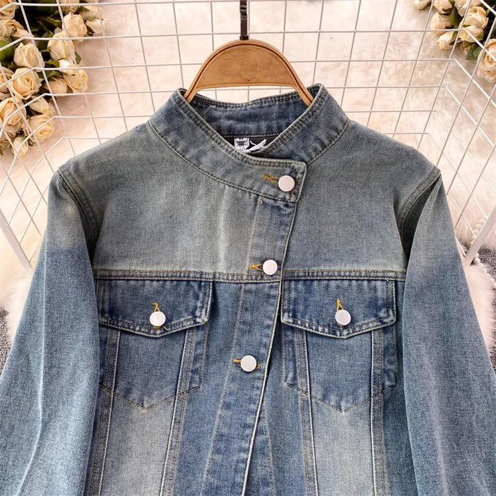 Elise Leroy Modern Twist Denim Jacket