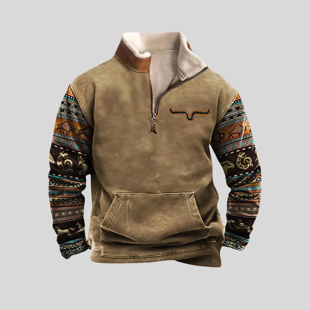 Noah | Graphic Zip Hoodie