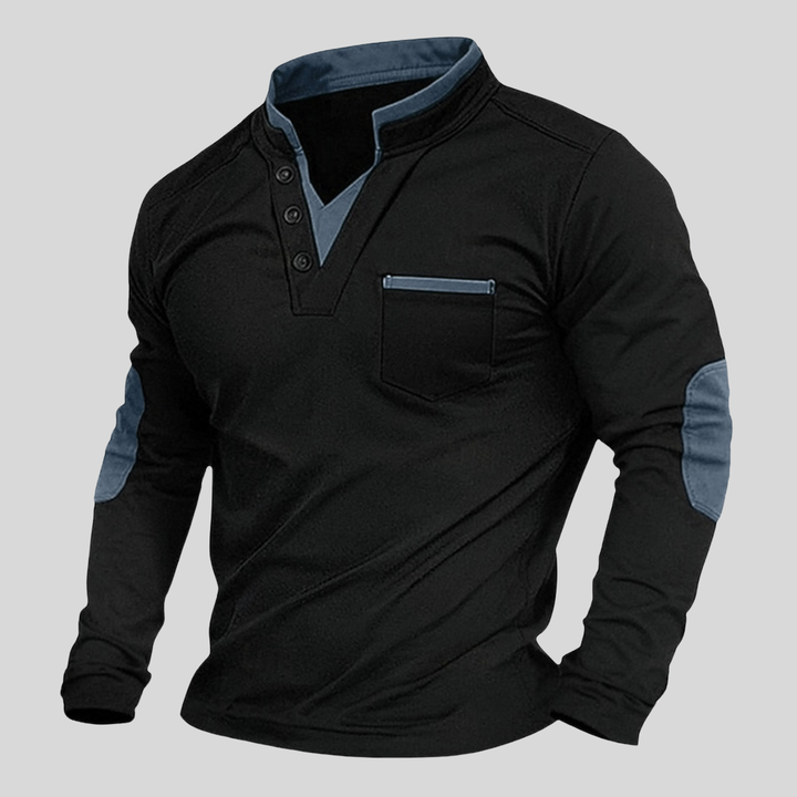 Marc | Elegant V-Neck Sweatshirt for Men