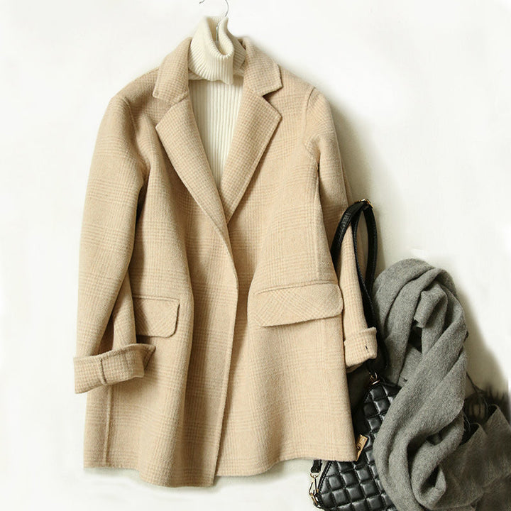 L'Essenziale Wool Coat by Valentina Rossi