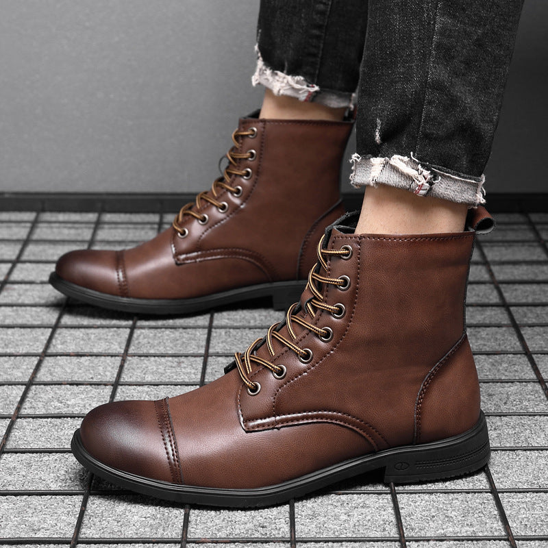 Claude | Genuine Leather Ankle Boots