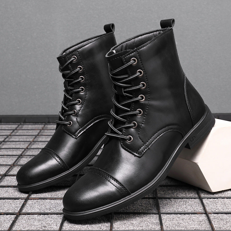 Claude | Genuine Leather Ankle Boots