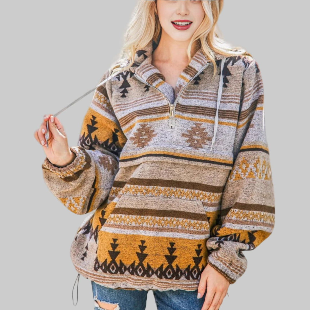 SAKU™ - Comfy Oversized Zip Up Hoodie