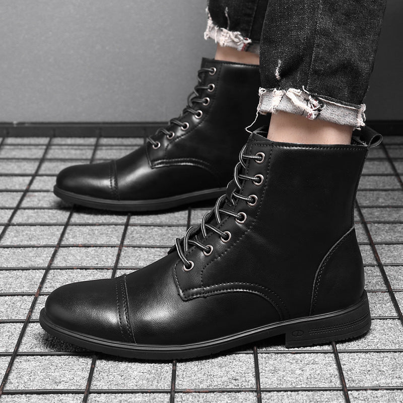 Claude | Genuine Leather Ankle Boots