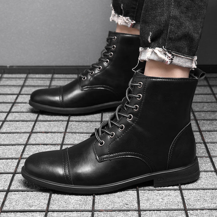 Claude | Genuine Leather Ankle Boots