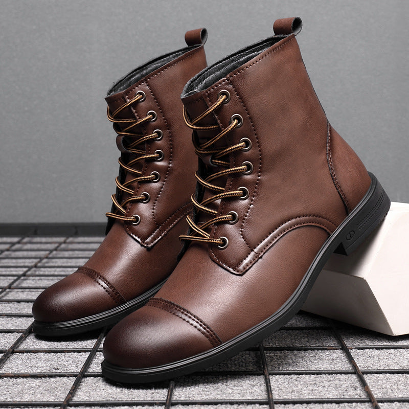 Claude | Genuine Leather Ankle Boots