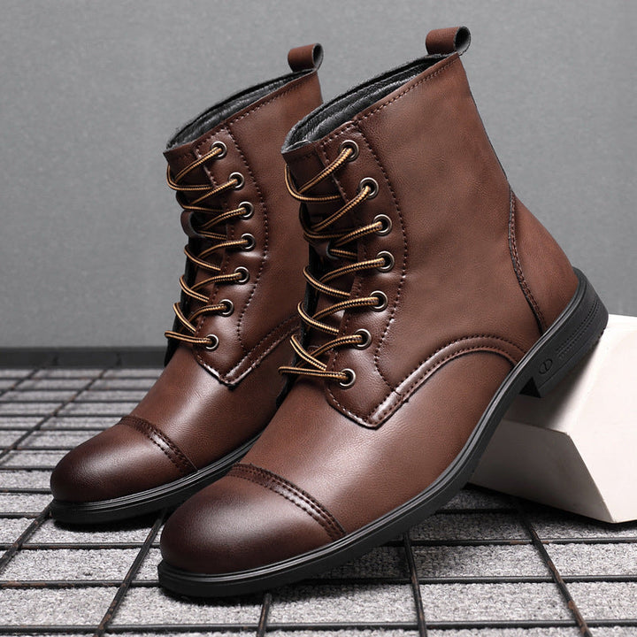 Claude | Genuine Leather Ankle Boots