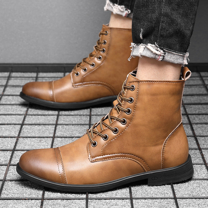 Claude | Genuine Leather Ankle Boots