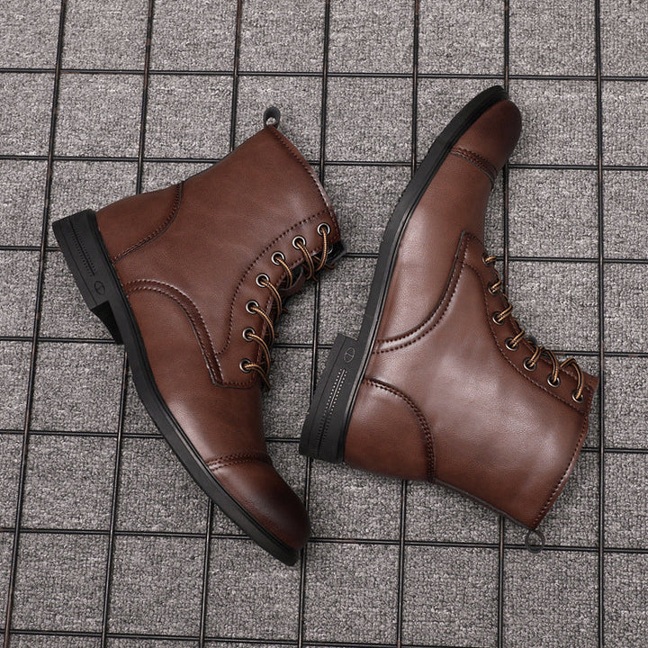 Claude | Genuine Leather Ankle Boots
