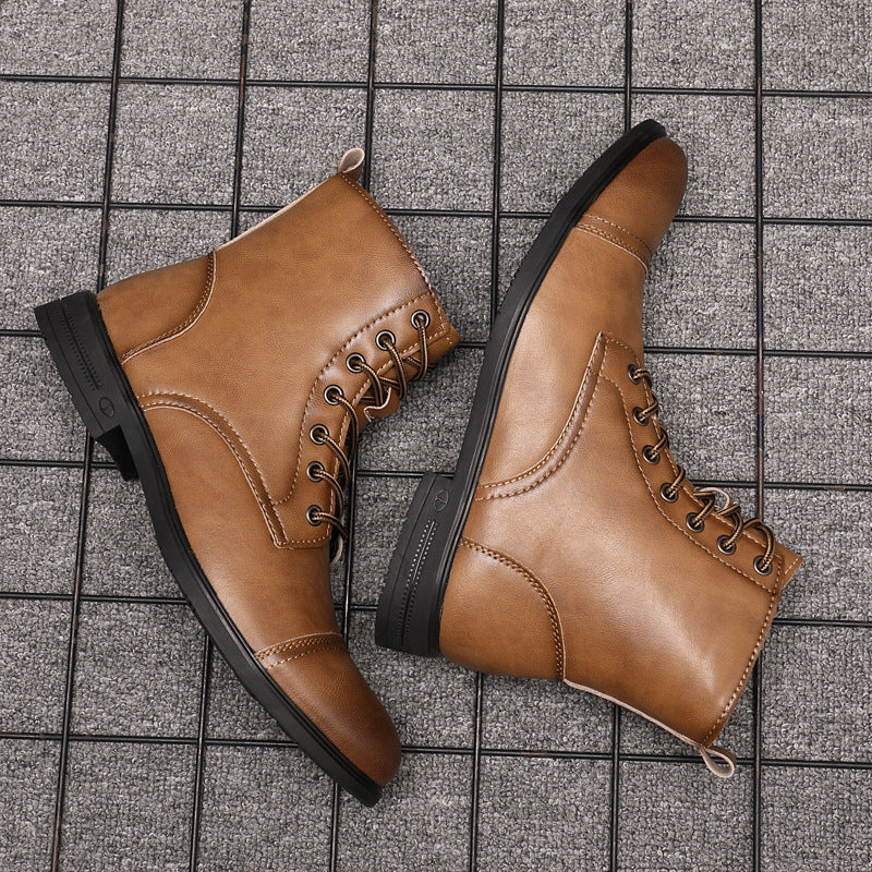 Claude | Genuine Leather Ankle Boots