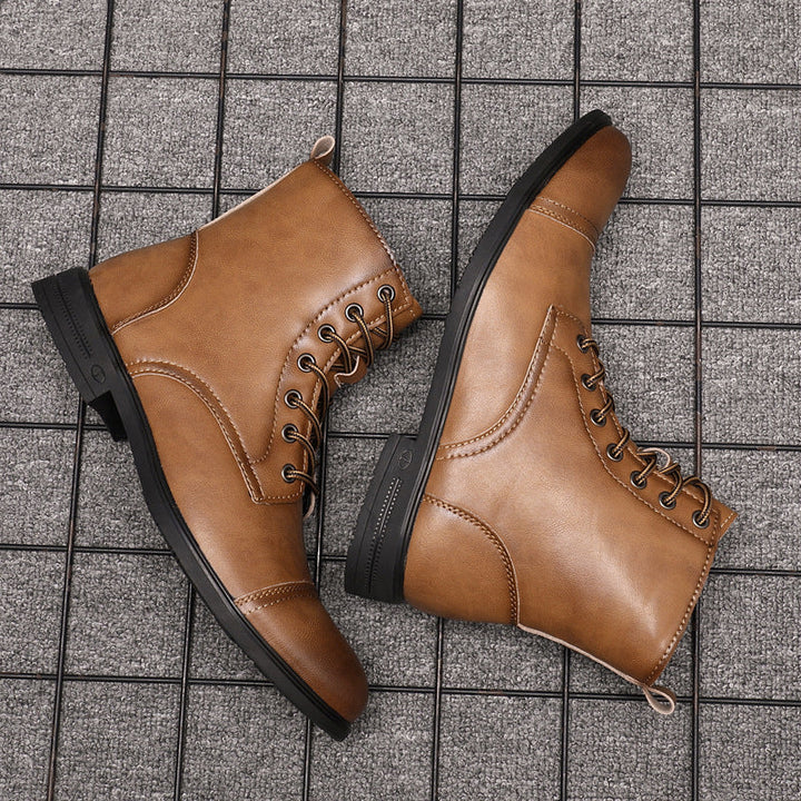 Claude | Genuine Leather Ankle Boots