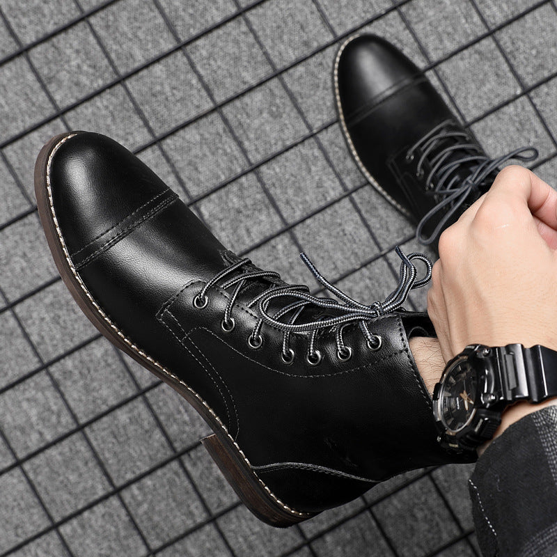 Claude | Genuine Leather Ankle Boots