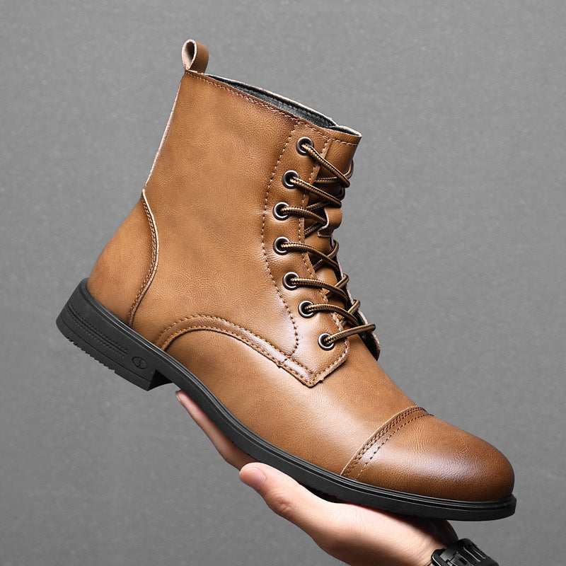 Claude | Genuine Leather Ankle Boots