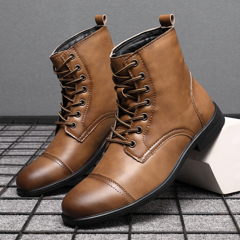 Claude | Genuine Leather Ankle Boots