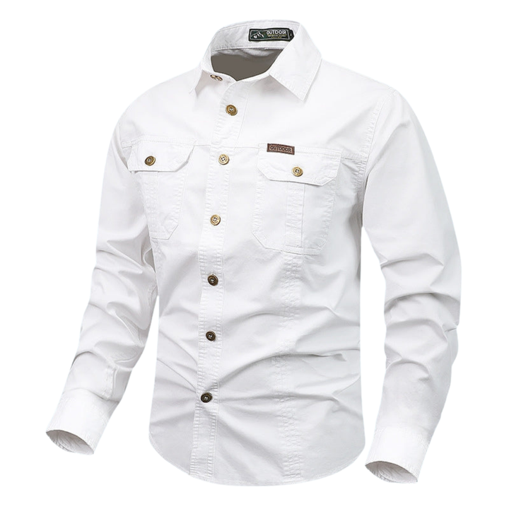 Theodor - Long Sleeve Shirt With Pocket