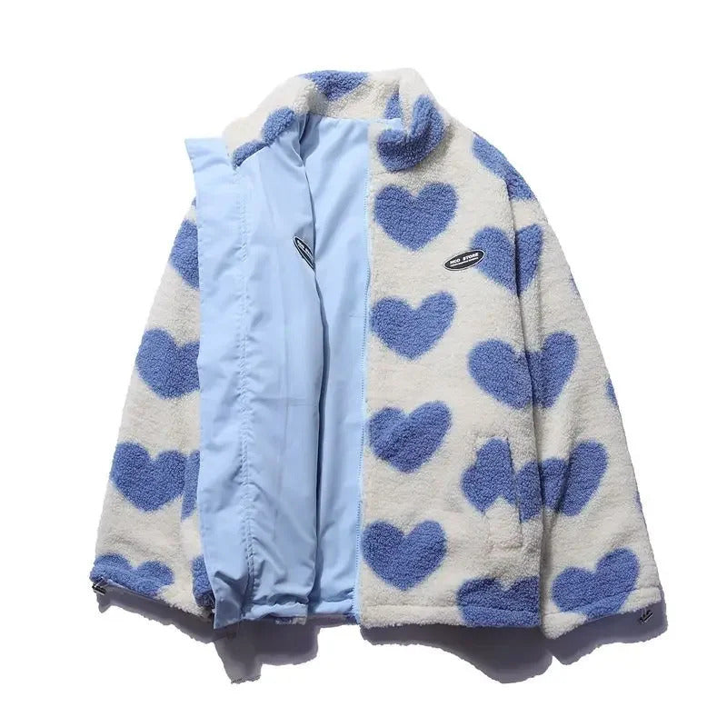Dianne | Reversible Heart-Print Comfort Jacket