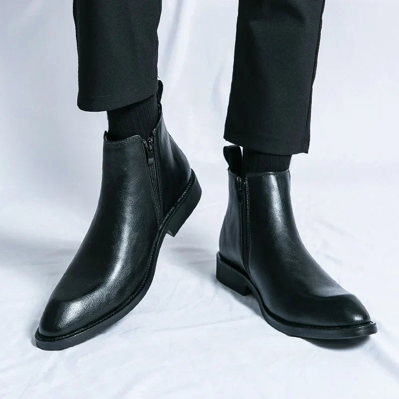 Cooper | Chelsea Boots with Zipper Closure