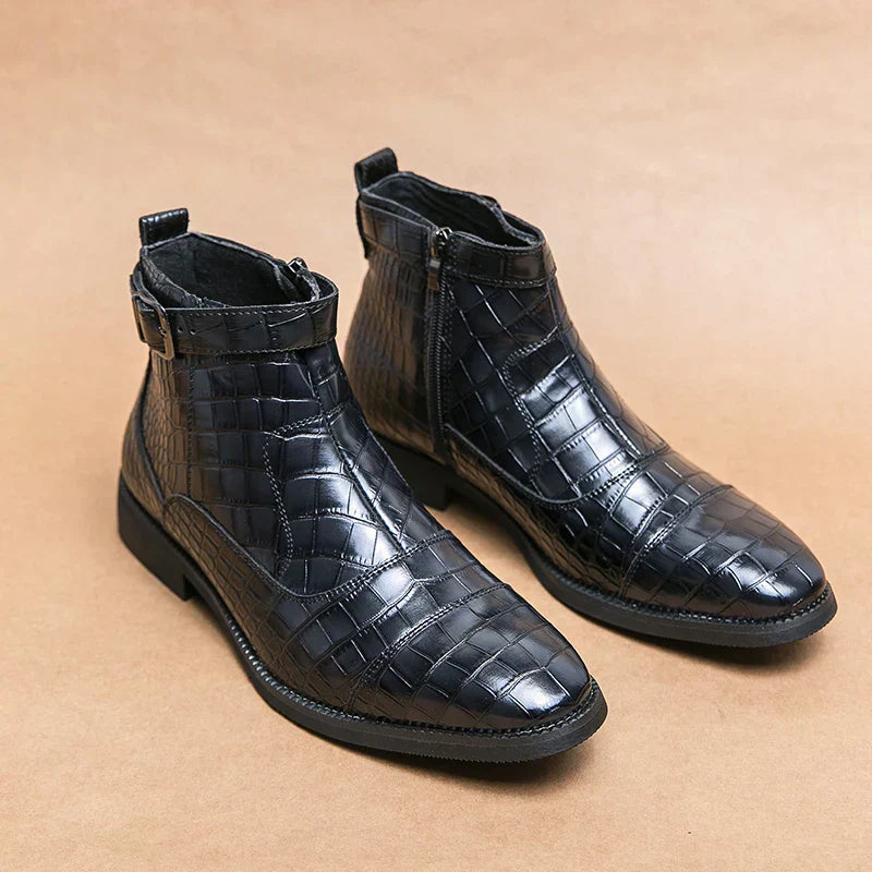 Baron | Buckle Ankle Boots