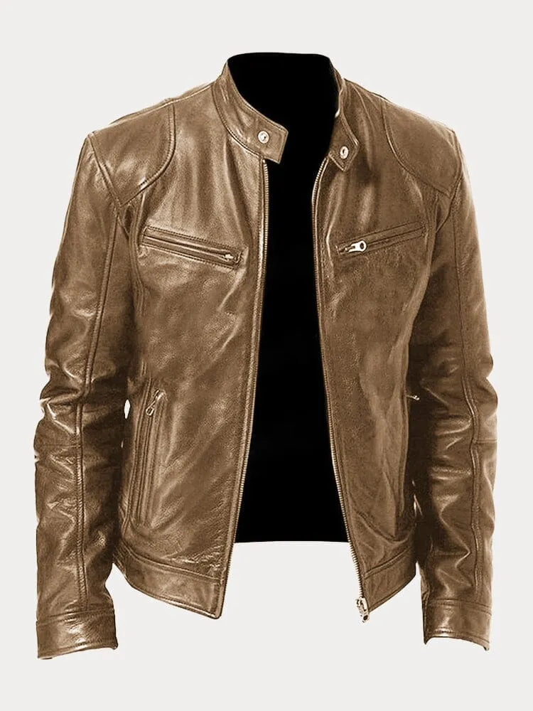 Daniel - Casual Leather Jacket for Men