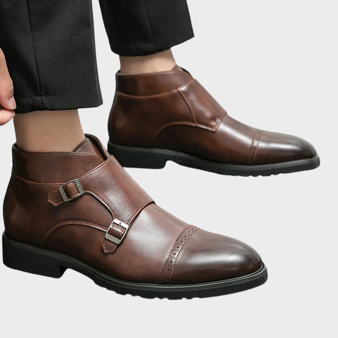 Darell | Double Monk Strap Boots