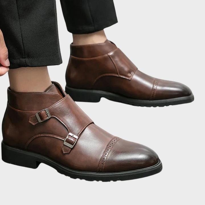 Darell | Double Monk Strap Boots