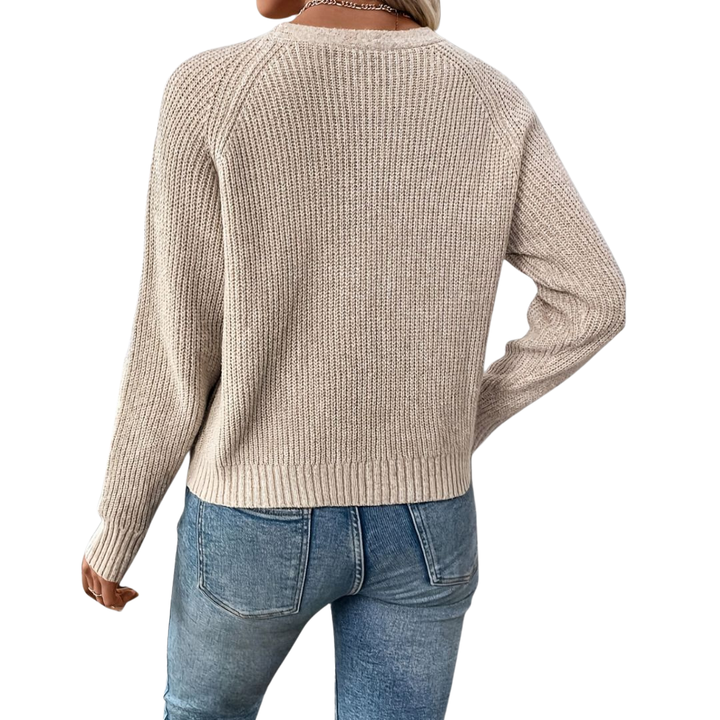 Zoe | Elegant Buttoned Women’s Cardigan