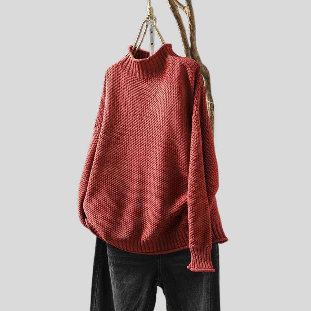 Anita | Soft and Elegant Waffle Knit Sweater