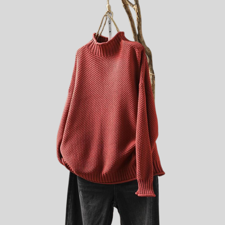 Anita | Soft and Elegant Waffle Knit Sweater