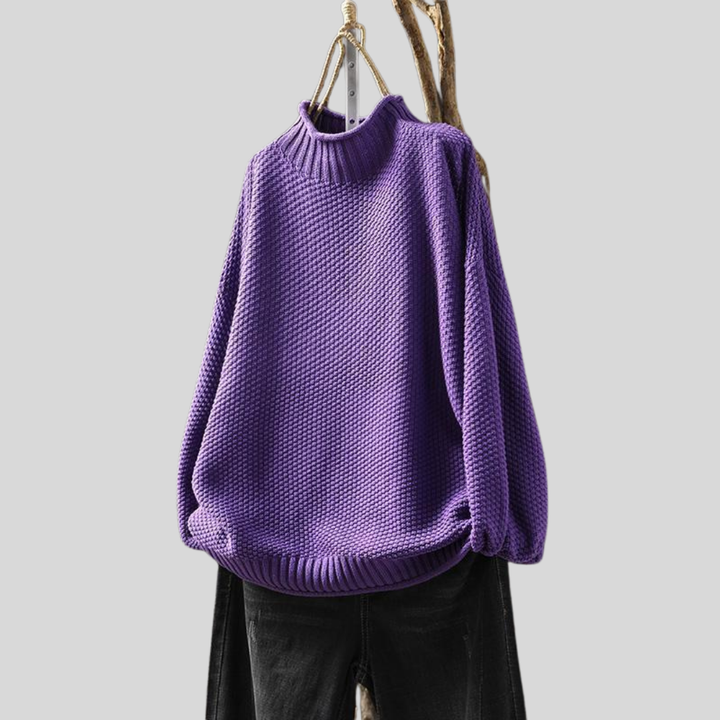 Anita | Soft and Elegant Waffle Knit Sweater