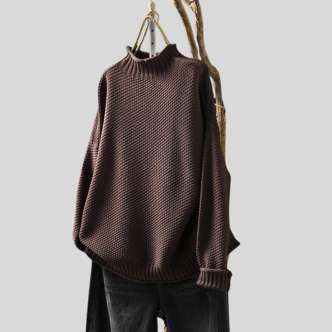 Anita | Soft and Elegant Waffle Knit Sweater