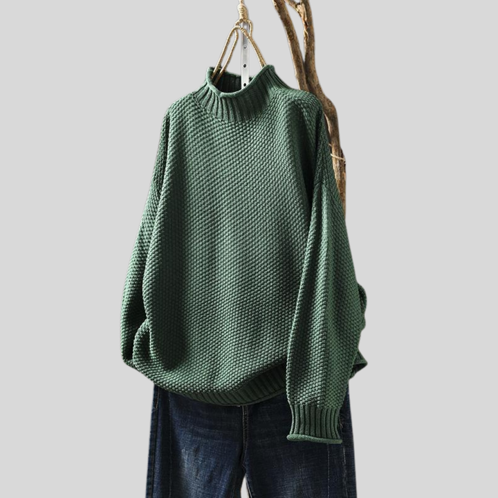 Anita | Soft and Elegant Waffle Knit Sweater