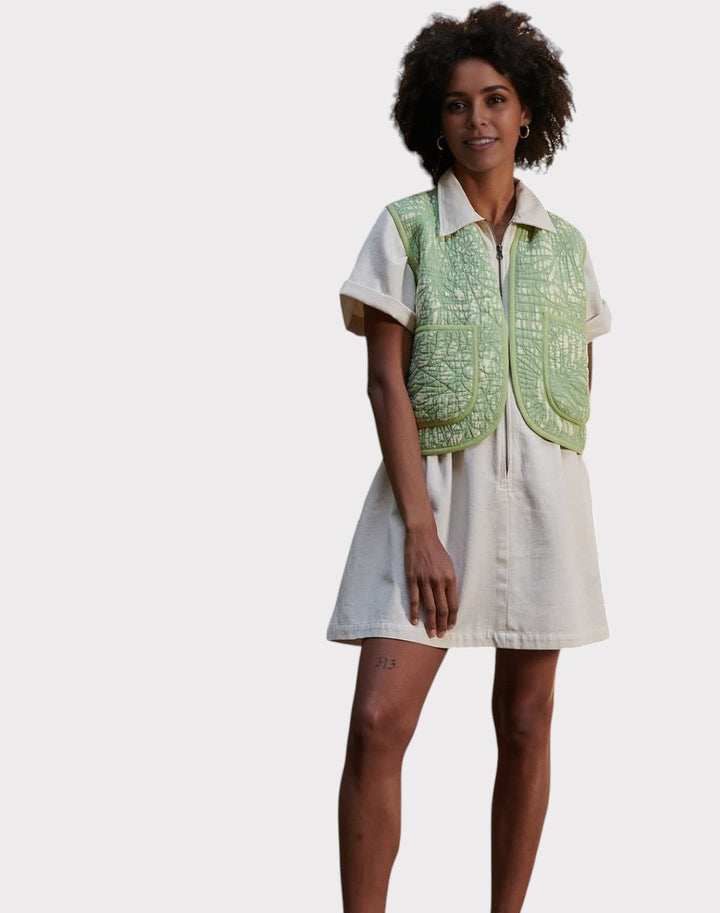 Noir Sping Zip Dress