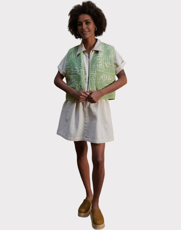 Noir Sping Zip Dress