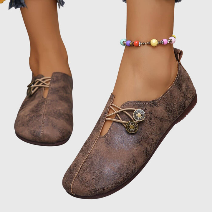 Teresa™ | Orthopedic Leather Shoes