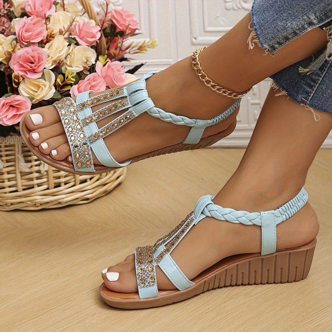 Trudy™ | Orthopedic Ibiza-style wedge sandals