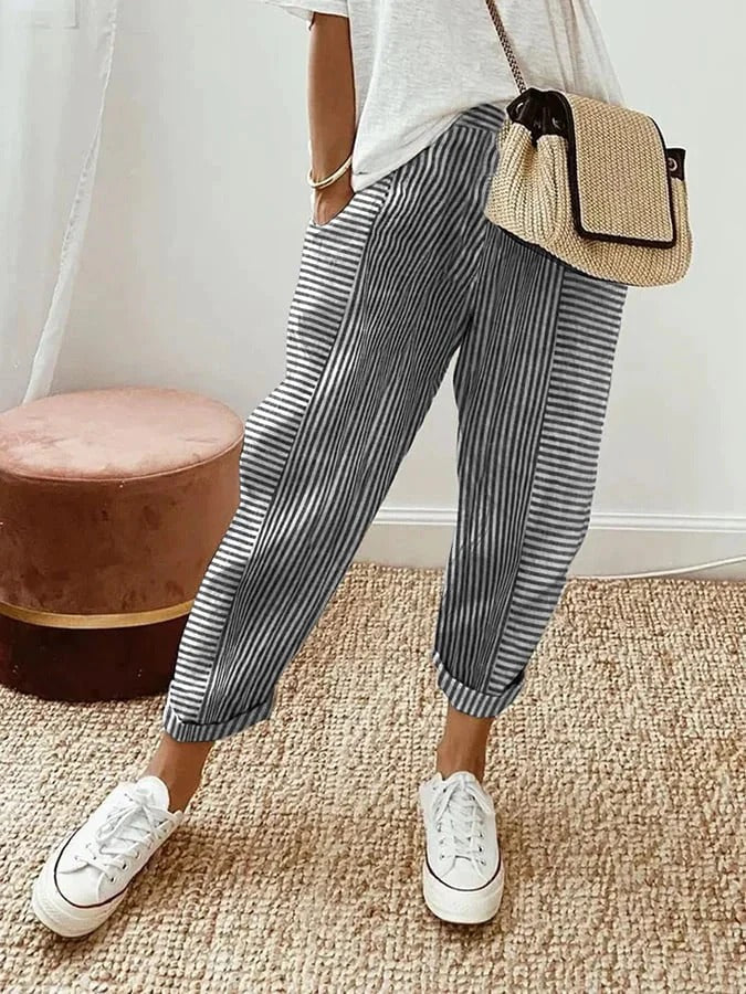 Solène | Striped Lore Pants