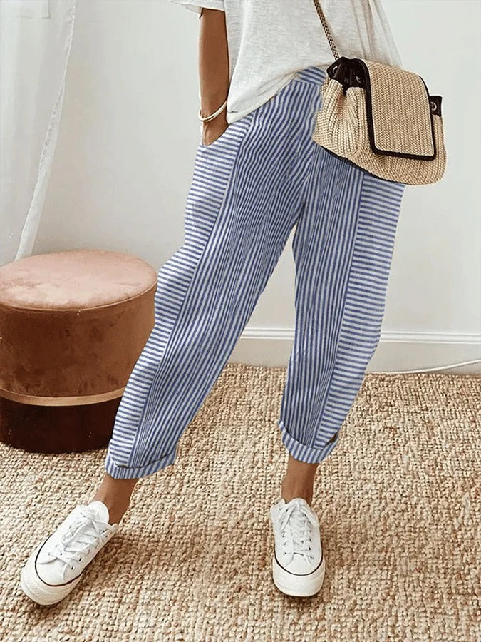 Solène | Striped Lore Pants
