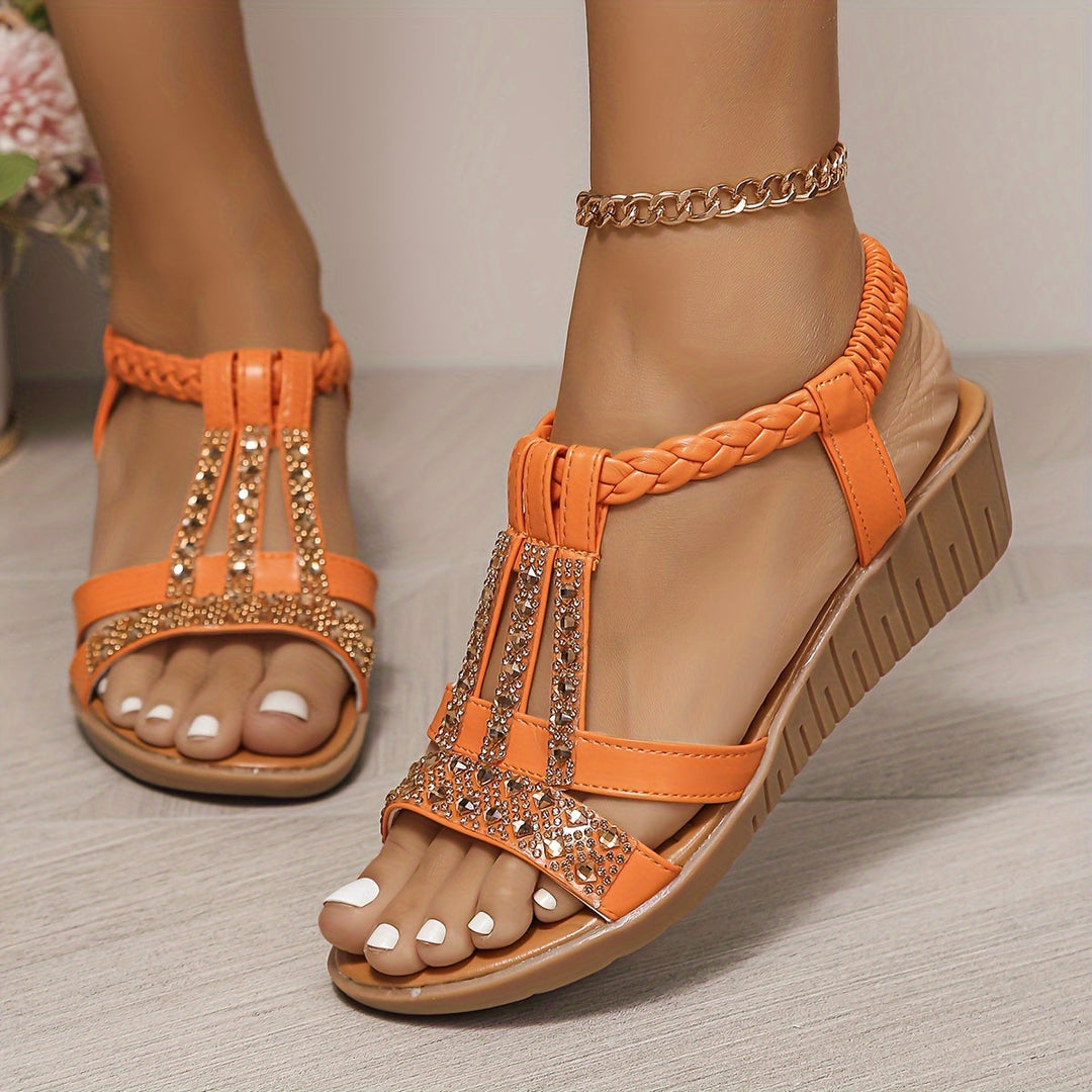 Trudy™ | Orthopedic Ibiza-style wedge sandals