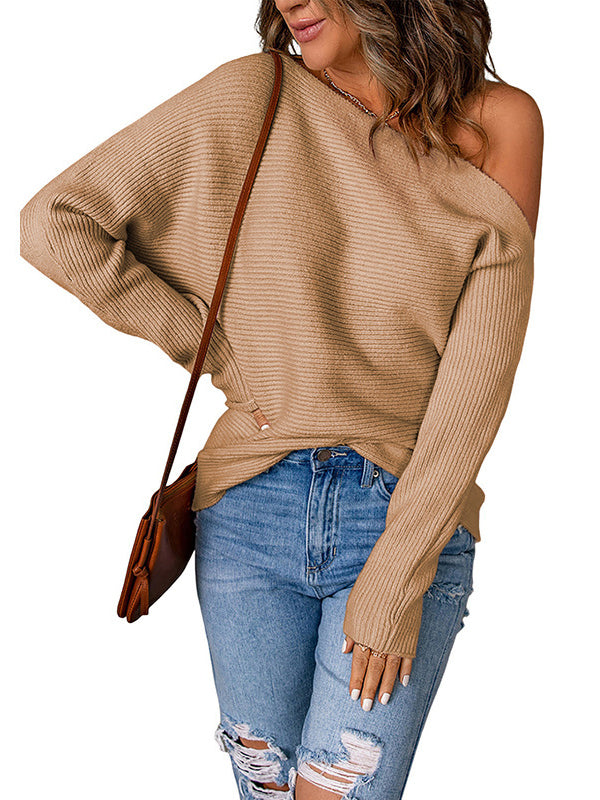 Leah | Off-Shoulder Knit Sweater