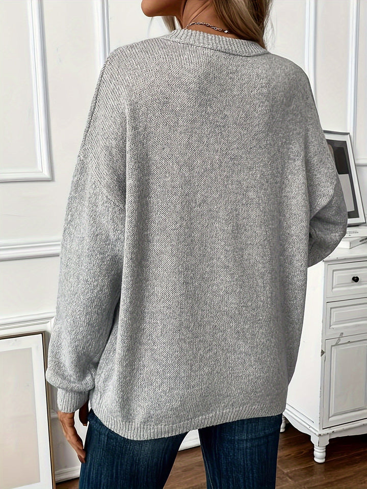 Luvelle™ - Soft Knitted Sweater with Relaxed Elegance