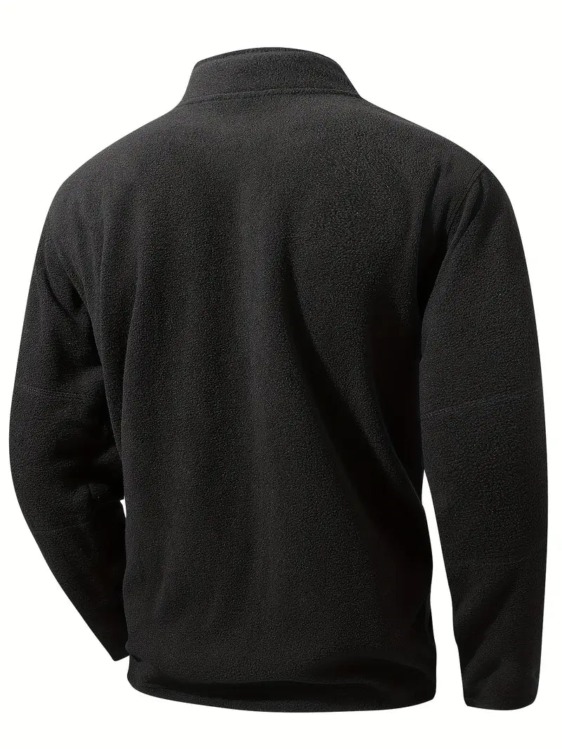 Maurits | Half-Zip Stand Collar Sweatshirt
