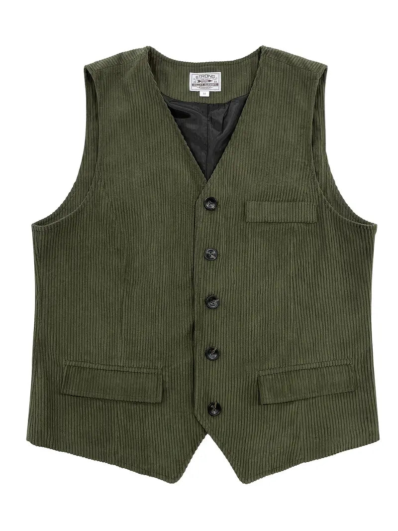 Fergus | Corduroy Vest