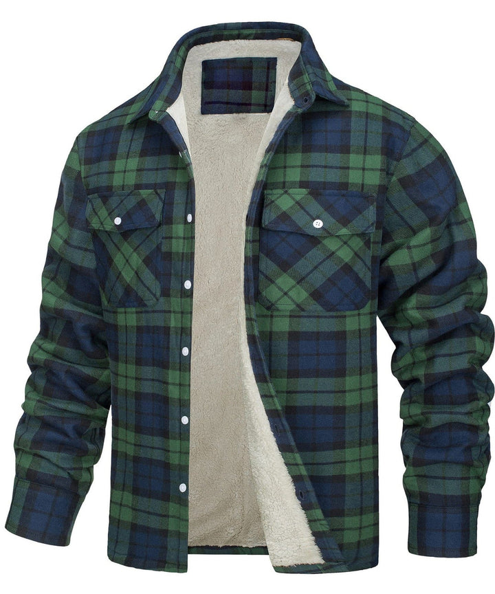 Jim | Checked Winter Jacket