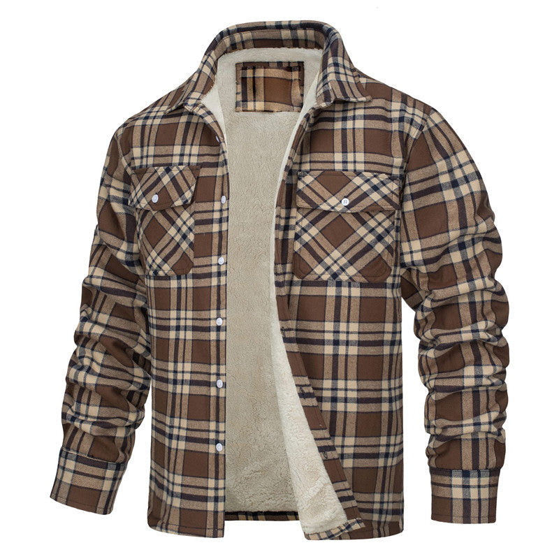 Jim | Checked Winter Jacket