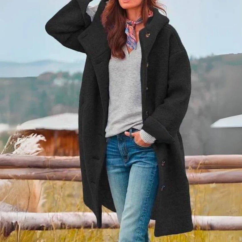 KARLA™ | Warm and Comfortable Wool Coat for Fall and Winter